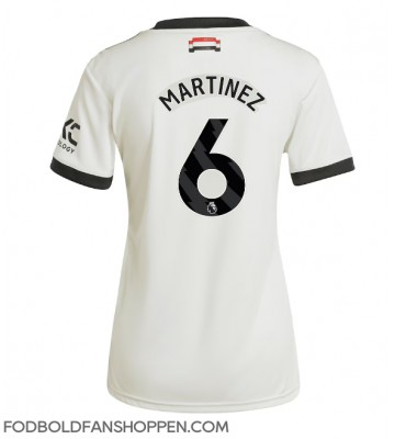 Manchester United Lisandro Martinez #6 Tredjetrøje Dame 2024-25 Kortærmet